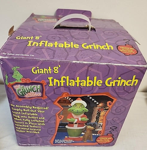 Gemmy grinch stole - grinch,