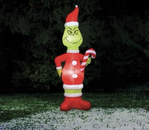 Grinch 6ft inflatable - 6ft,