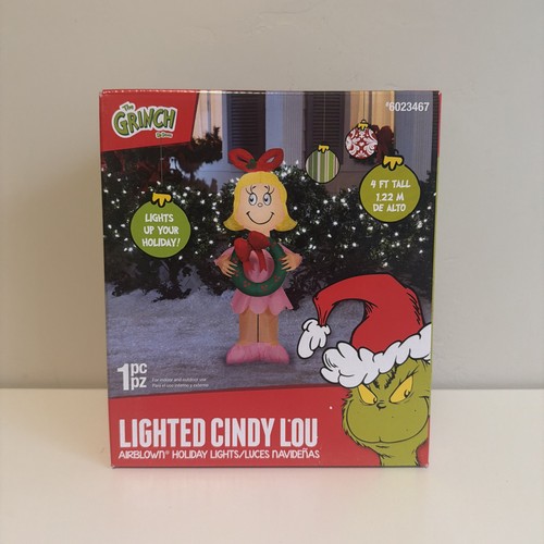 Gemmy the grinch cindy - grinch,