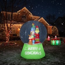 NIB 6 FT Grinch And Max