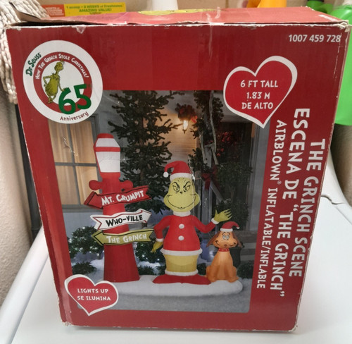 Gemmy christmas grinch - ft,