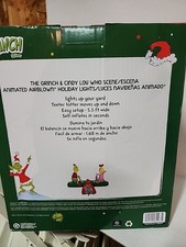 5 Ft Animated Grinch & Cindy