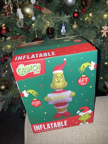 6ft the grinch inflatable - the,