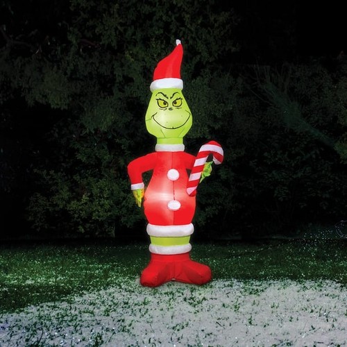 6ft grinch inflatable - 6ft,