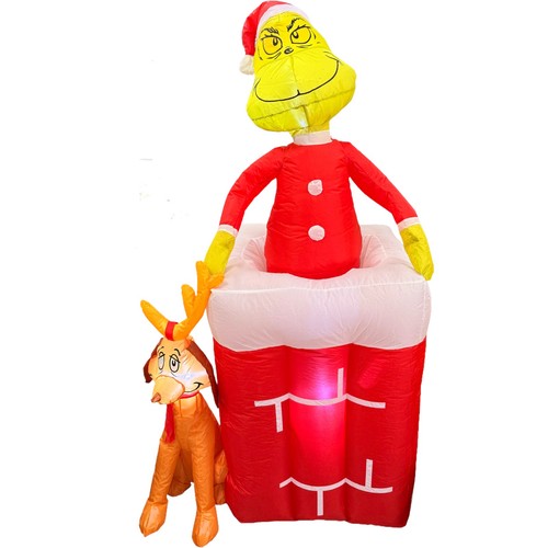 New gemmy grinch - new, max