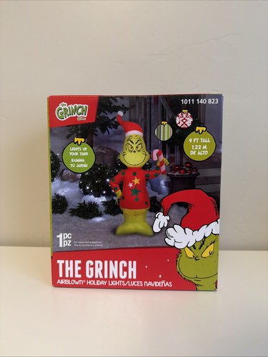 Gemmy grinch holiday - gemmy, 4’