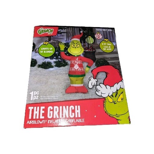 Gemmy led grinch in - gemmy, 4