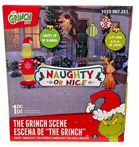 Led grinch and max - ft., w
