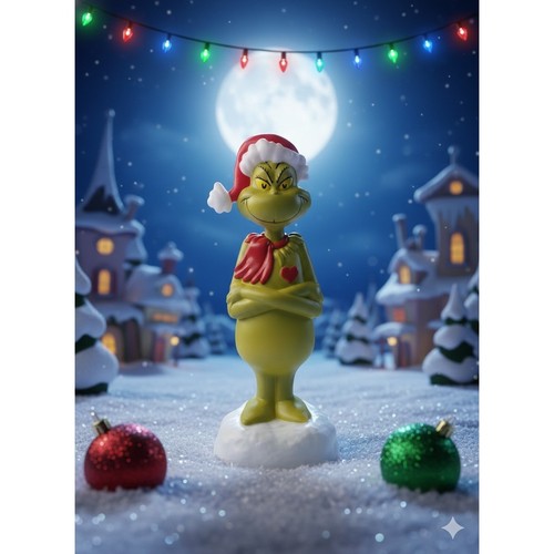 Grinch christmas blow mold - mold, 14