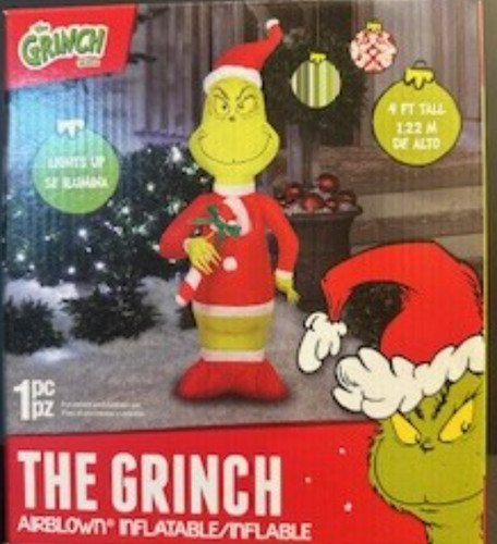 The grinch foot - tall, light