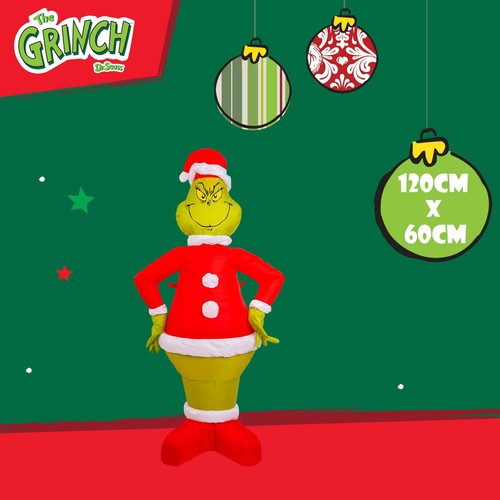 Grinch christmas inflatable - grinch,