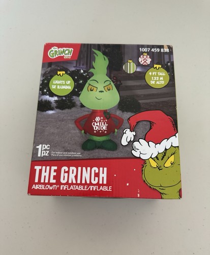 Gemmy 4ft little grinch - gemmy,