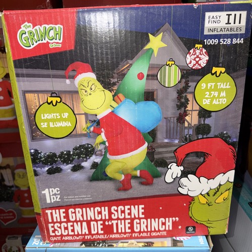Seuss grinch scene 9ft - dr,