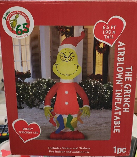 Gemmy 5ft seuss grinch - gemmy,