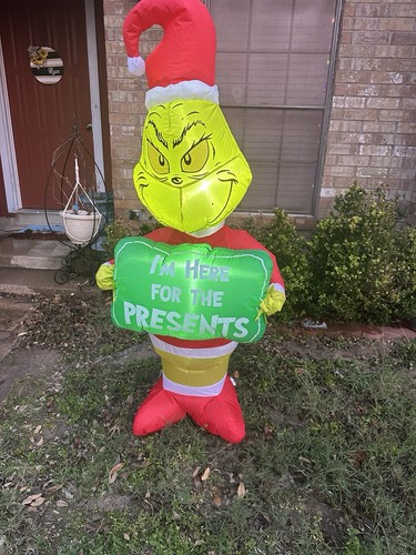 Christmas grinch blow - 4f, up