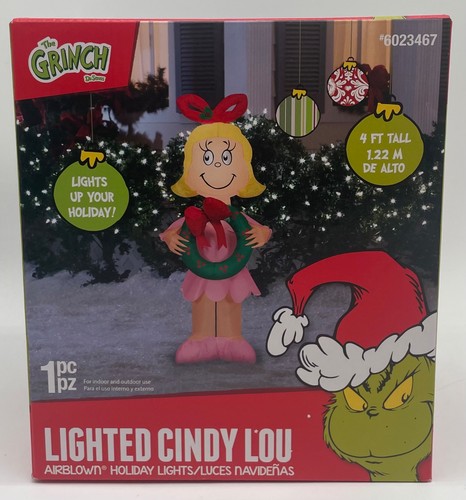 Gemmy the grinch cindy - gemmy,