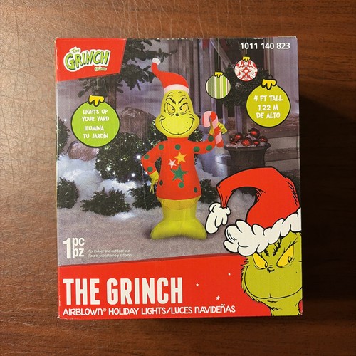 Grinch christmas inflatable - christmas,