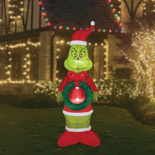 The grinch inflatable - grinch,