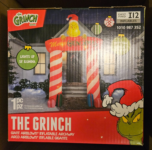 New gemmy 10ft seuss grinch - dr,