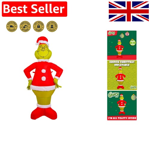 Grinch christmas inflatable - christmas,