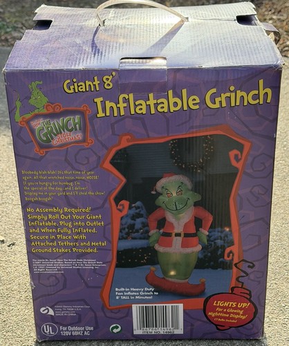Vintage gemmy the grinch - gemmy,